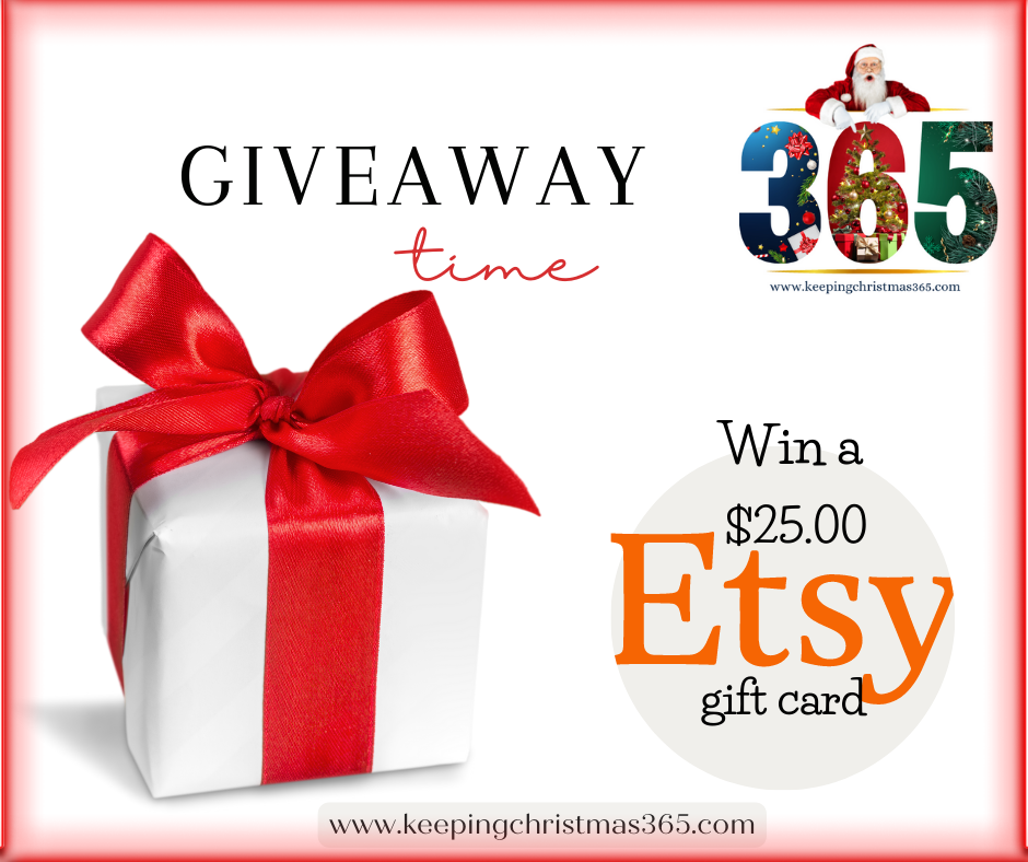 Giveaway Time! – Win a $25.00 Etsy Gift Card