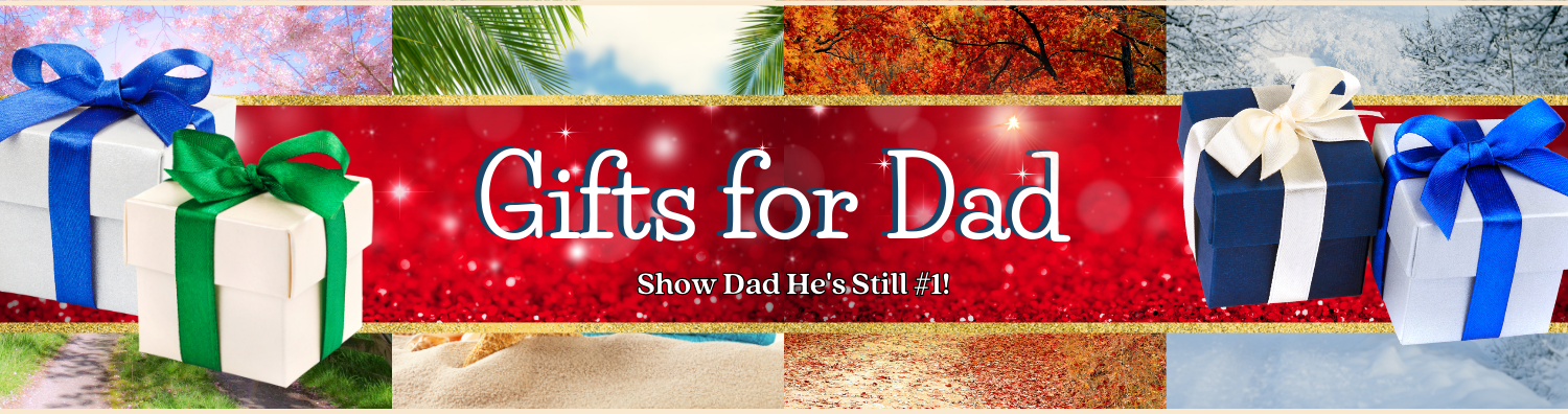 Find Gifts for Dad for father's day, Christmas, birthday, or any day!