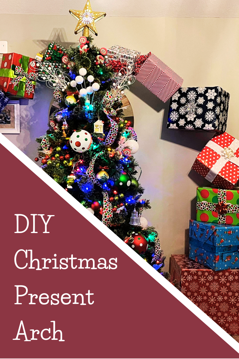 How to Create Your Own DIY Christmas Present Arch